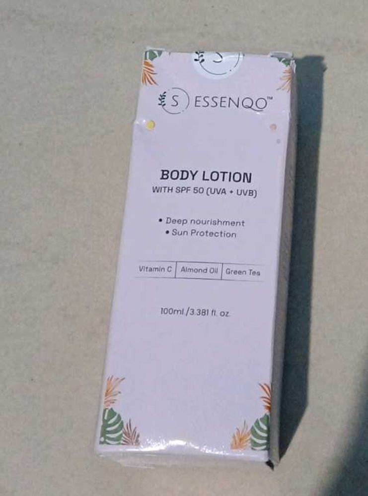 ESSENQO Body Lotion SPF 50