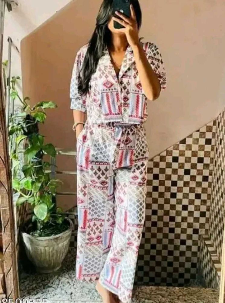 Boho Print Pajama Set