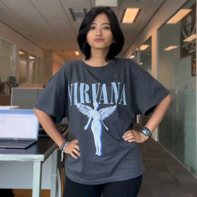 H&amp;M Nirvana Graphic Tee