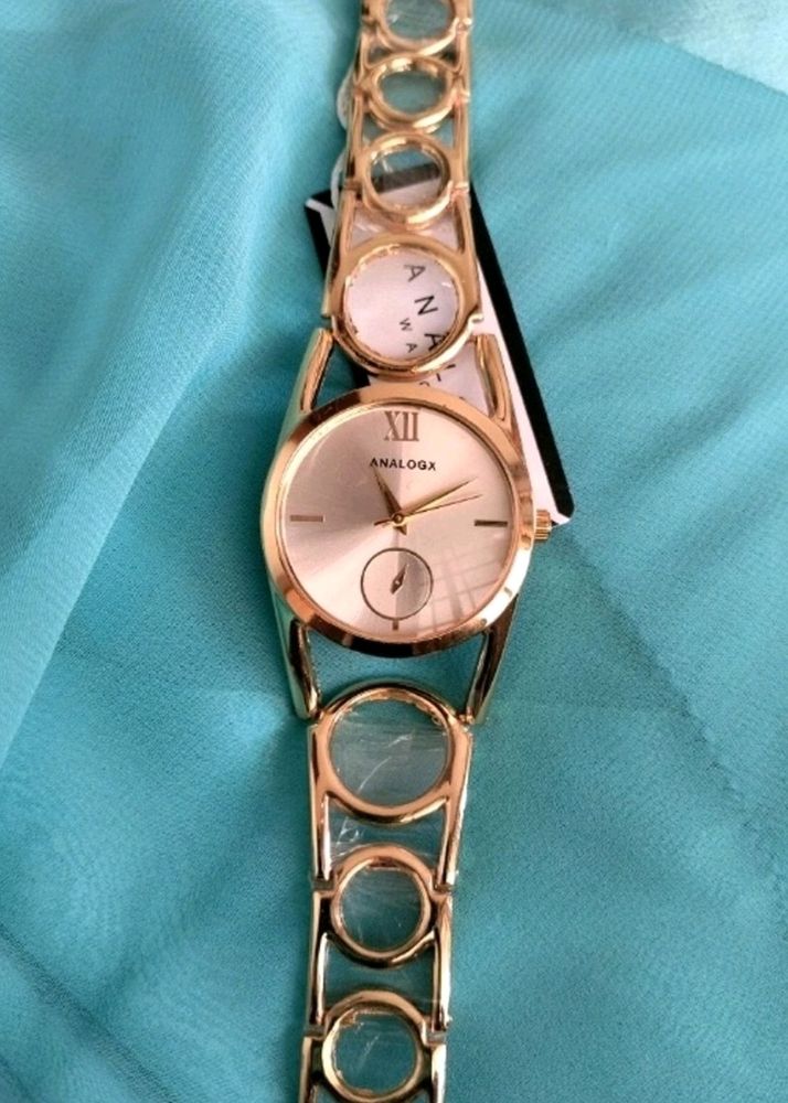 🆕 Analogx Watch Women
