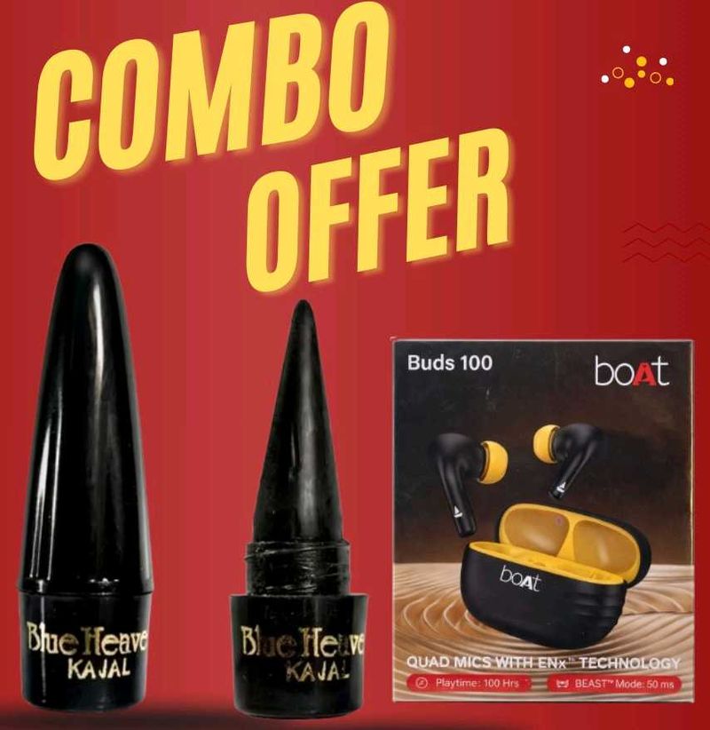 Kajal &amp; Boat Buds Combo