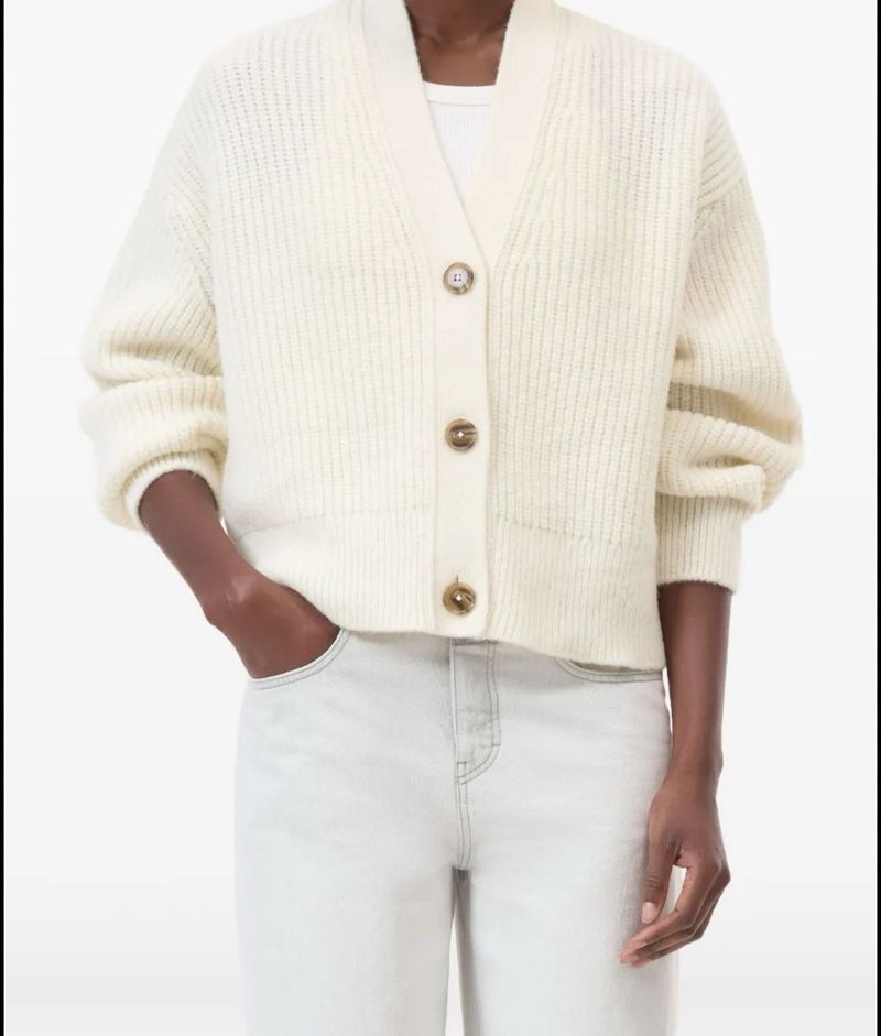 H &amp; M Elegant Cream Cardigan