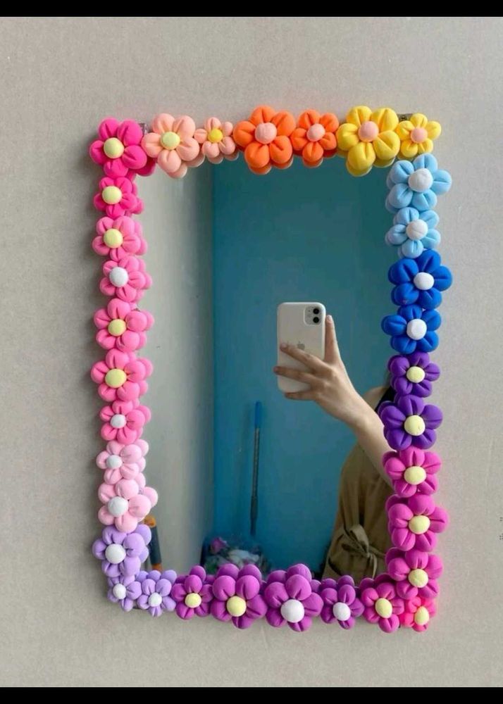Flower Power Mirror