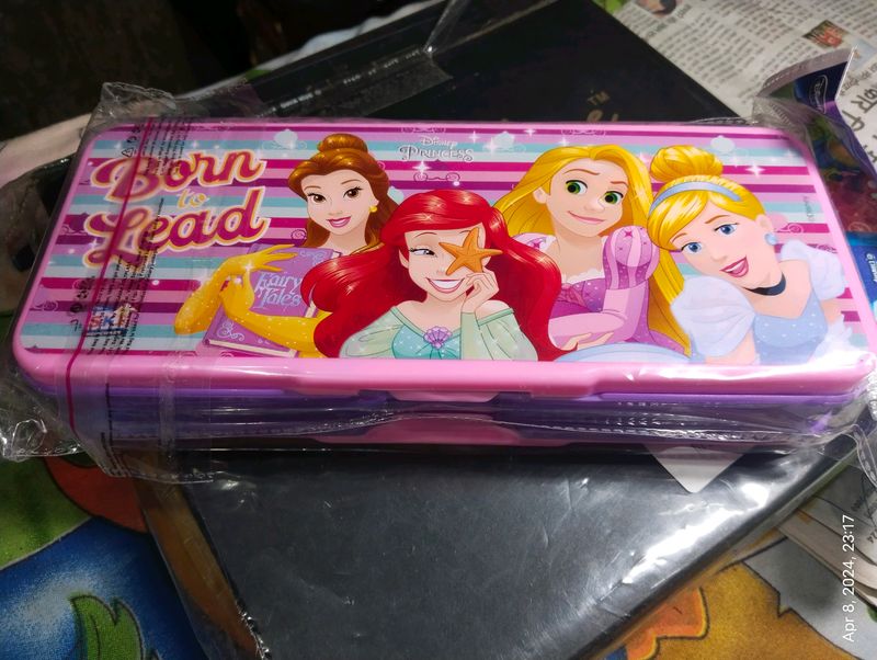 Disney Princess Duster Big Pencil Box For Kids