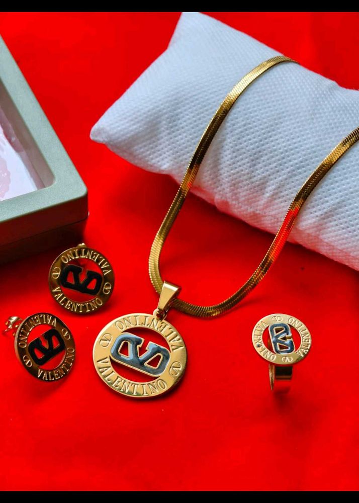 Valentino Jewelry Set anti tarnish