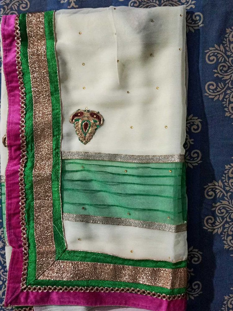Elegant Embellished Saree