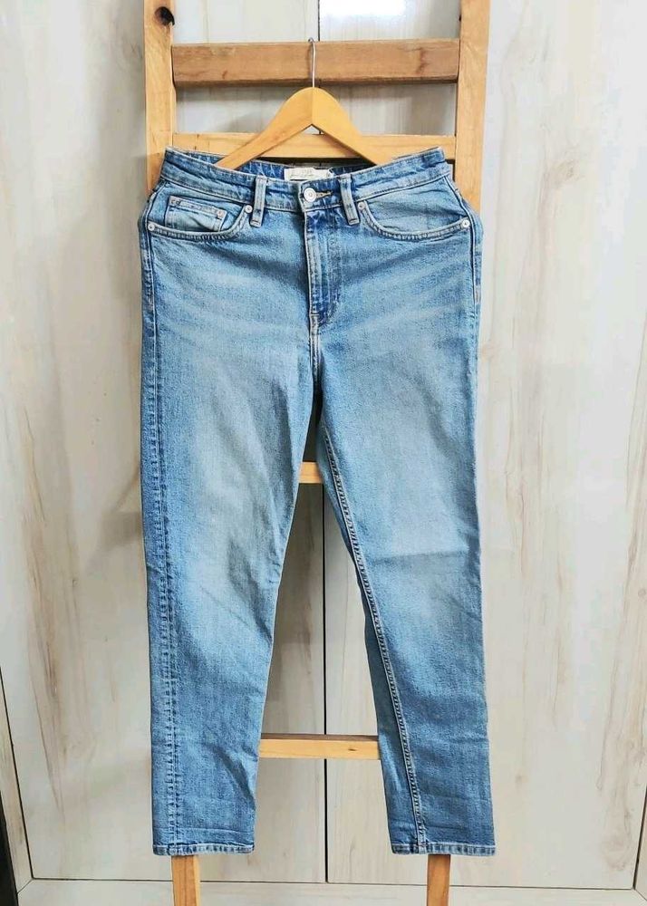 Branded Light Wash Denim Jeans waist size-28