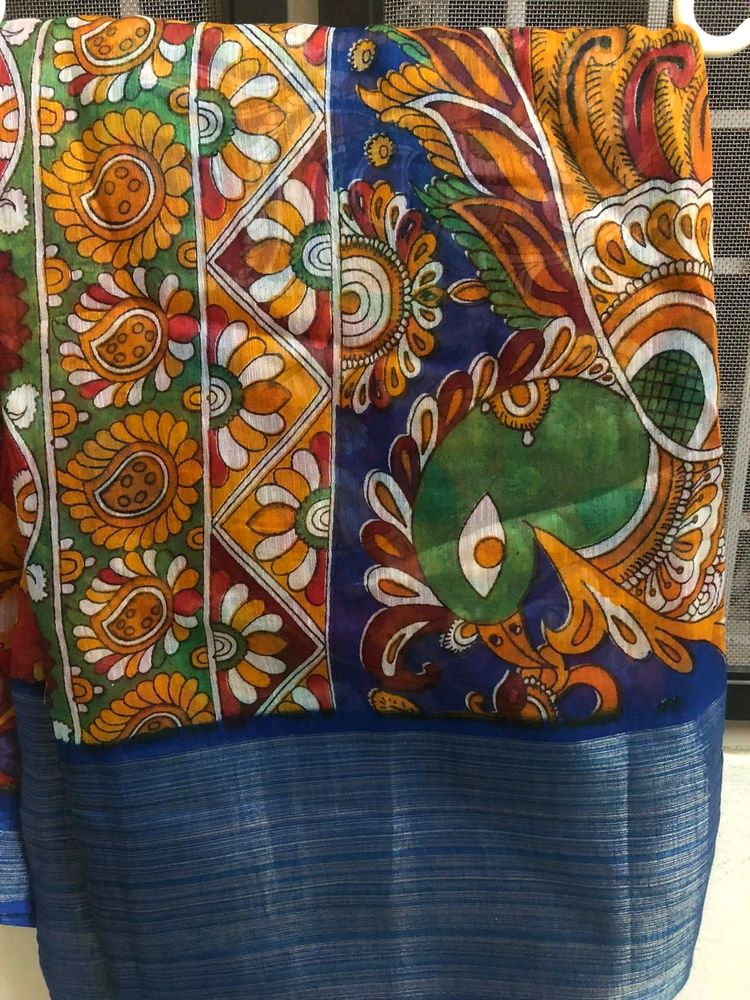 Beautiful Kalamkari Saree