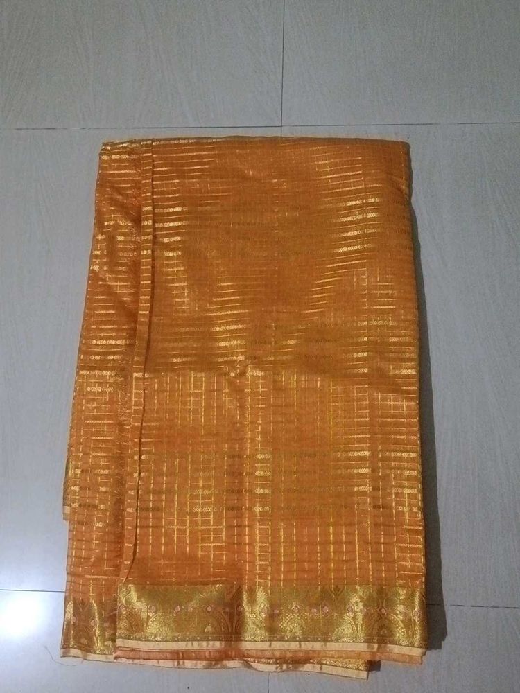 Golden Saree
