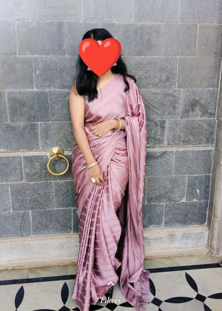 Satin Saree❤️