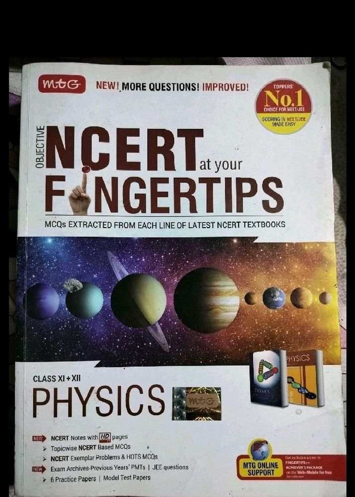 Mtg Fingertips - Physics New Book