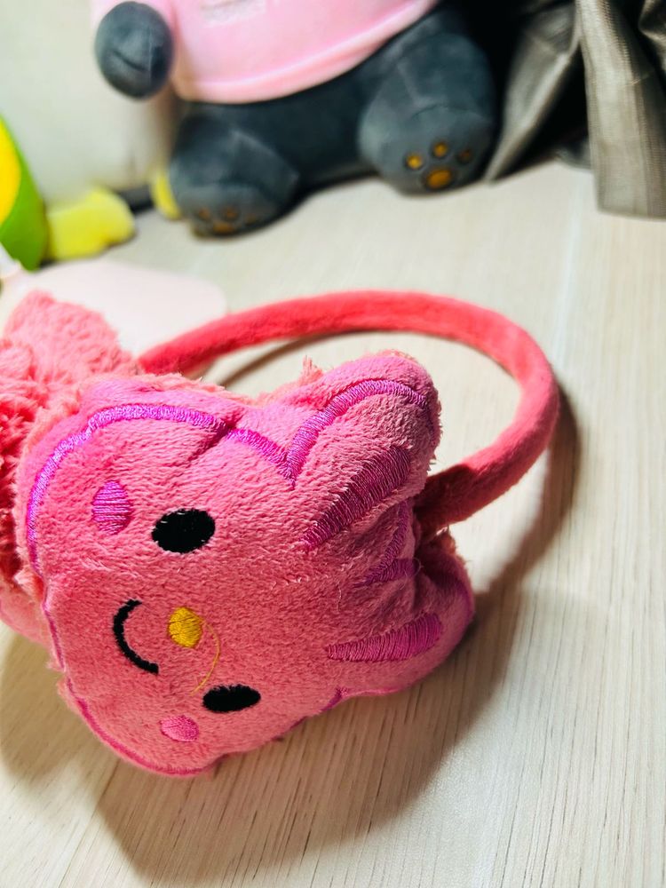 Cute Pink Ear Muffs
