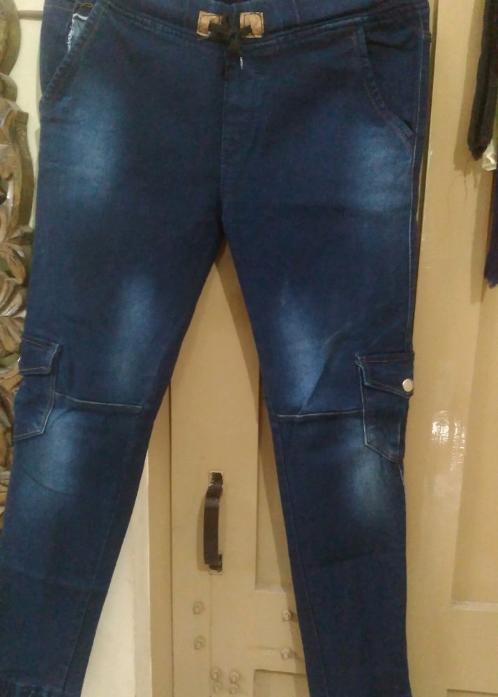 Dark 💙 Blue Colour Jeans For Girls 🌹