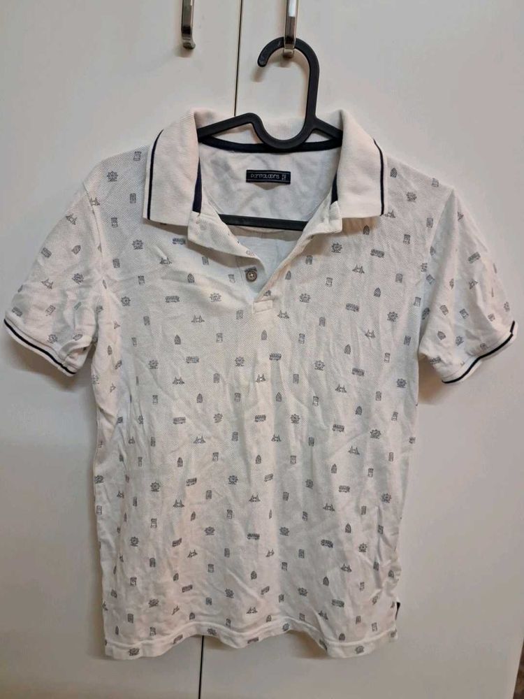 Printed Polo TShirt