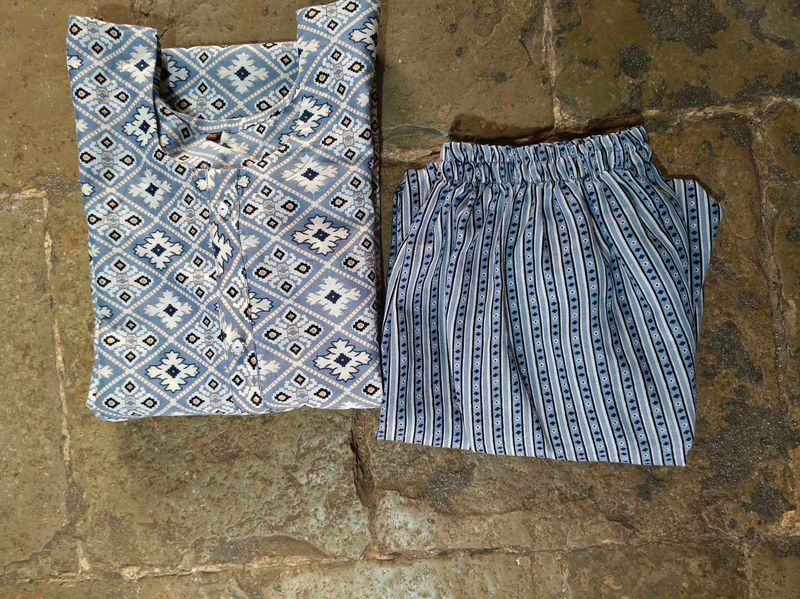 Printed Kurta Set