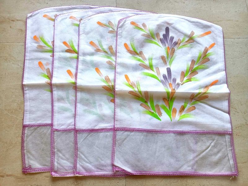 Printed Hanging Saree Covers (Set of 4)