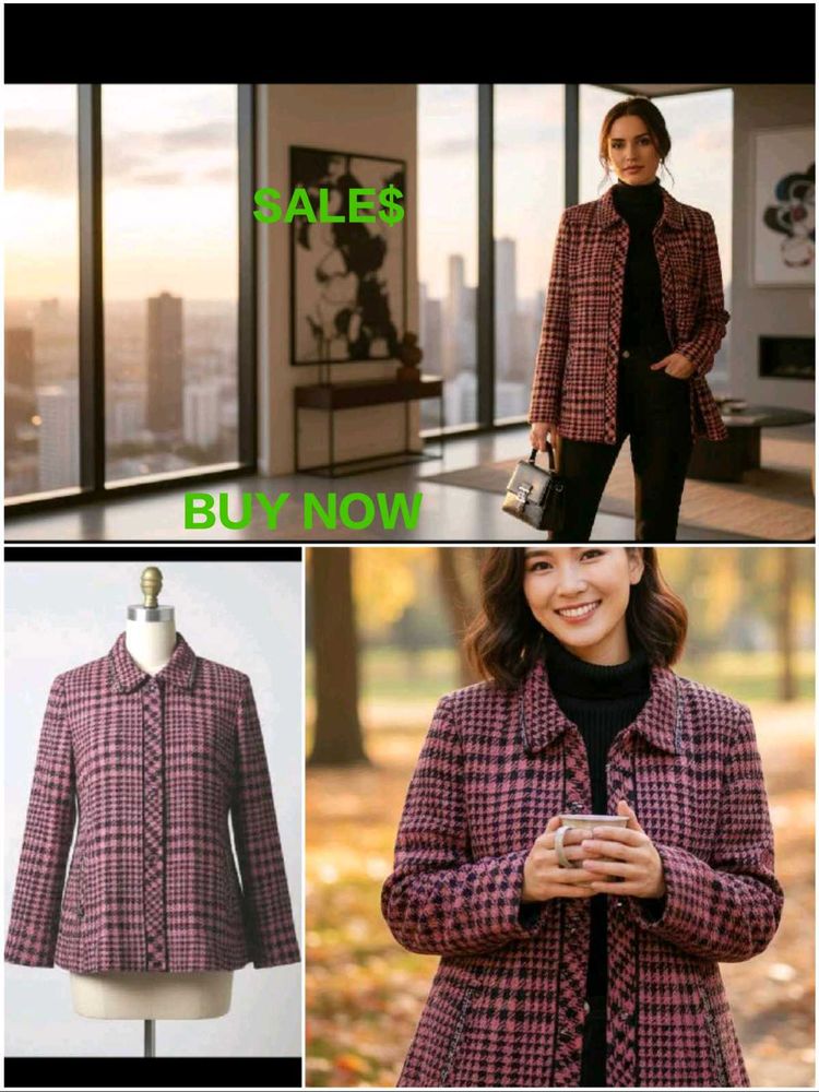 (⁠✯✿Houndstooth Blazer -…⁠✿⁠ ⁠⁰⁠ (⁠｡⁠•̀⁠ᴗ⁠-⁠)⁠✧