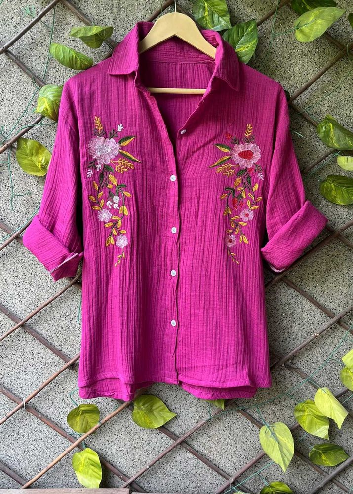 Cotton Embroidery Tops