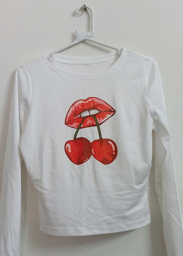 Cute Cherry Lips Tee