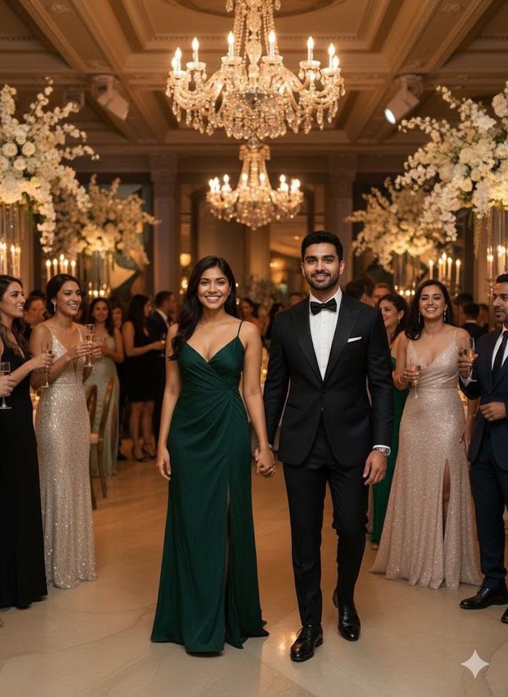 👑 Emerald Goddess Maxi Dress: Drape &amp; Glamour! 💎