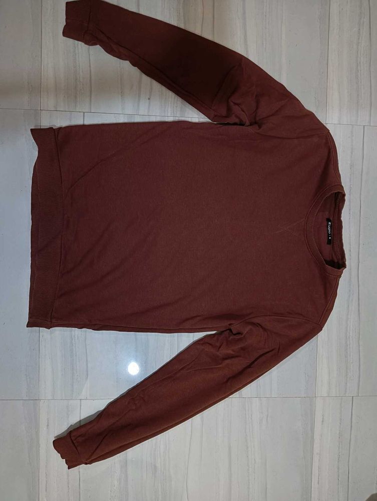 Burgundy Long Sleeve Pullover