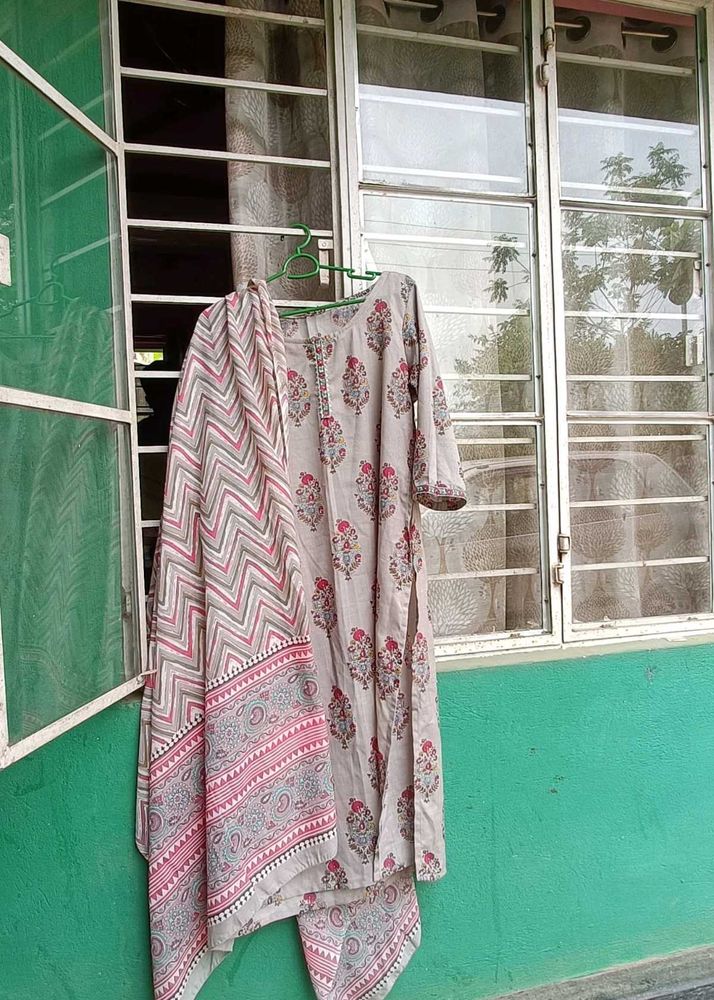 Kurta, Palazzo And Dupatta Set