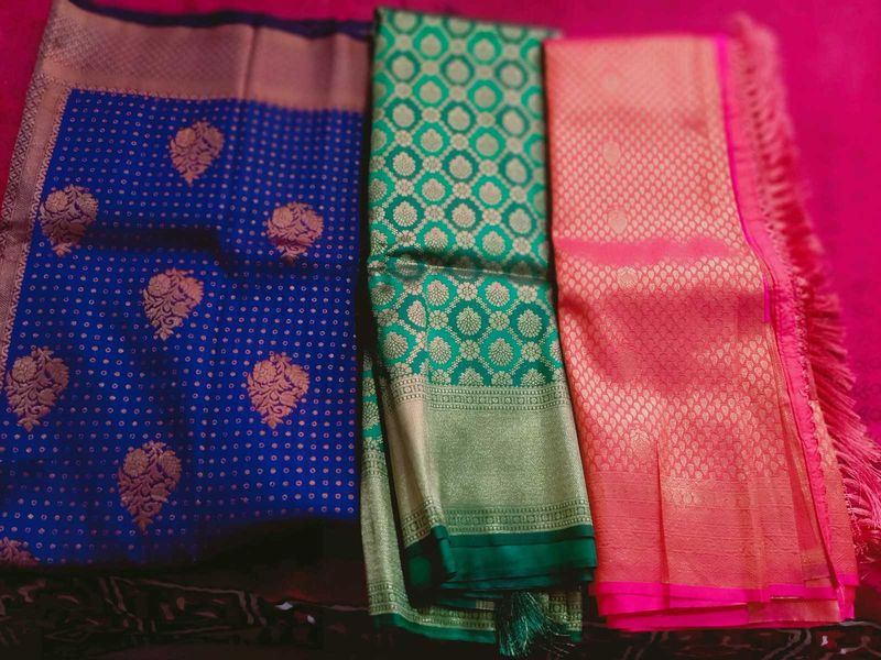 Semi Kanjivaram Silk Saries