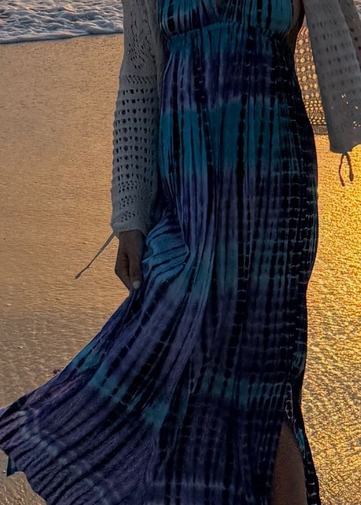 Tie-Dye Maxi Dress