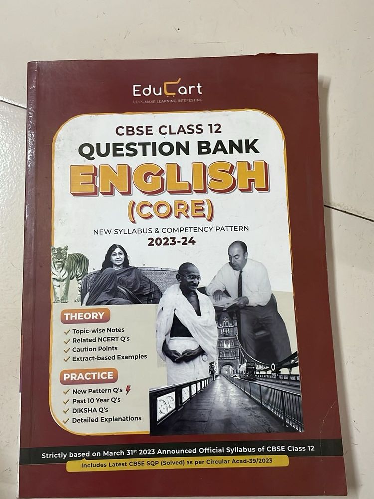 CBSE Class 12 English Question Bank