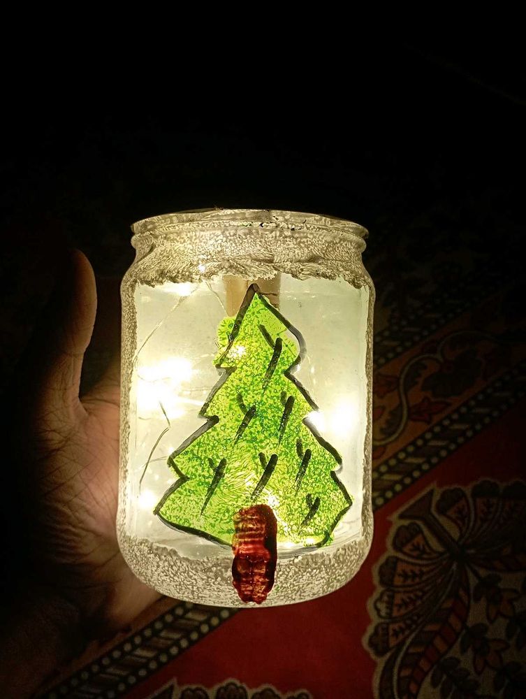 Hand Made Christmas  Lamp For Showpiece