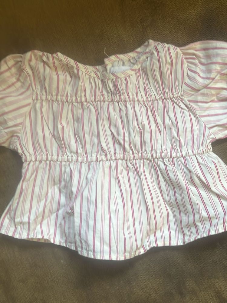 Zara Cotton Top