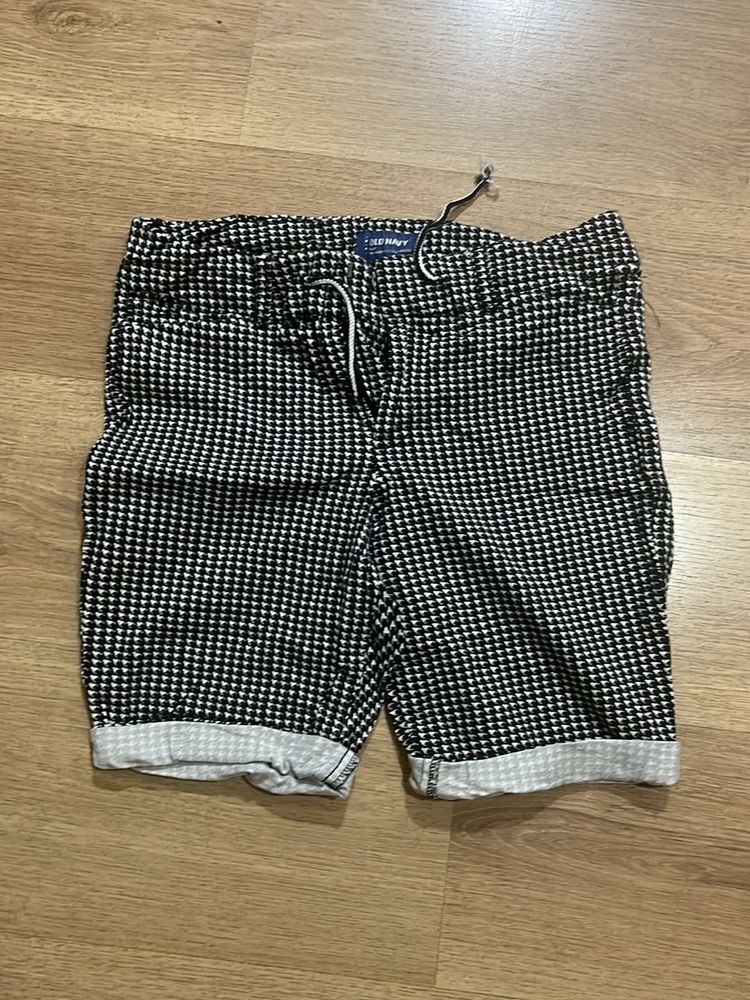 Baby Houndstooth Shorts