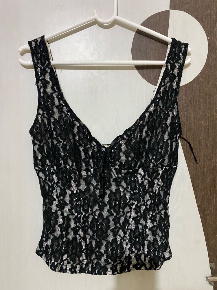 Camaieu Lace Top
