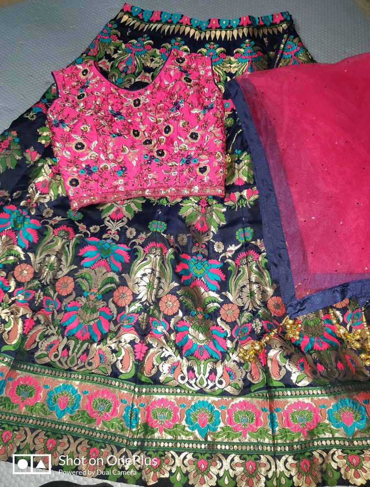 Banarsi Silk Wedding Lehenga