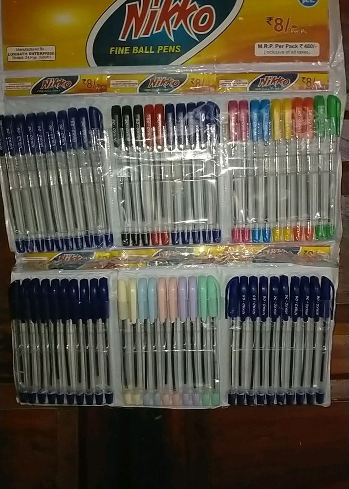 60Blue Ball Pen (MRP 5)In 180rs Only