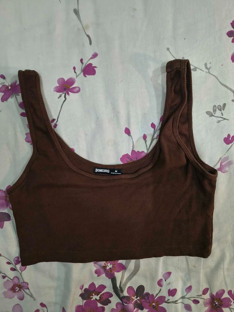 Bonkers Corner Cropped Tank Top