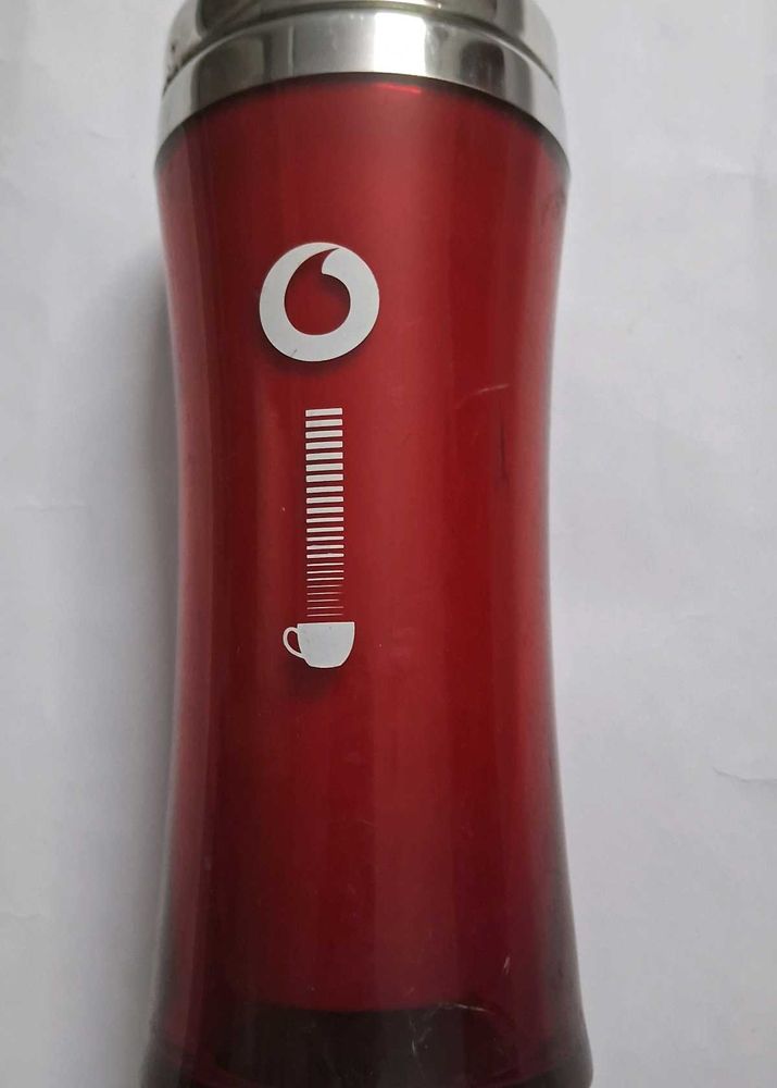 Red Vodafone Water Bottle