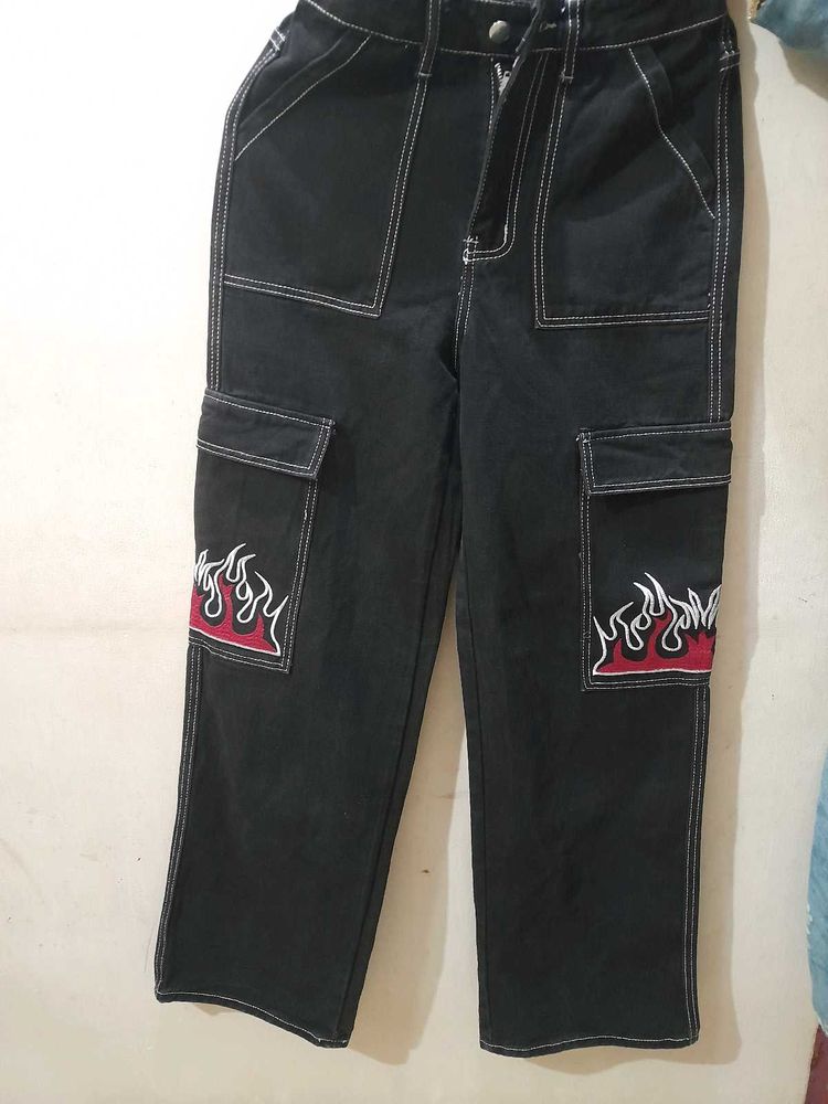 Black Cargo Pants