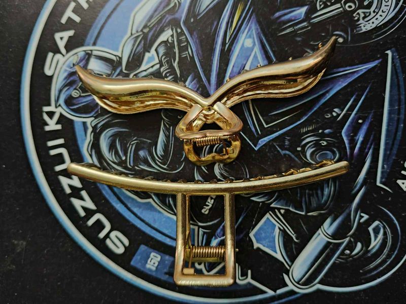 Gold Hair Claw Clip metal