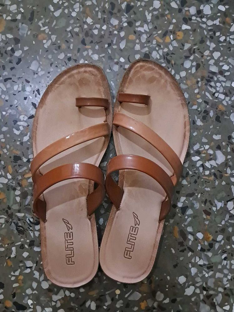 Flite Brown Flats