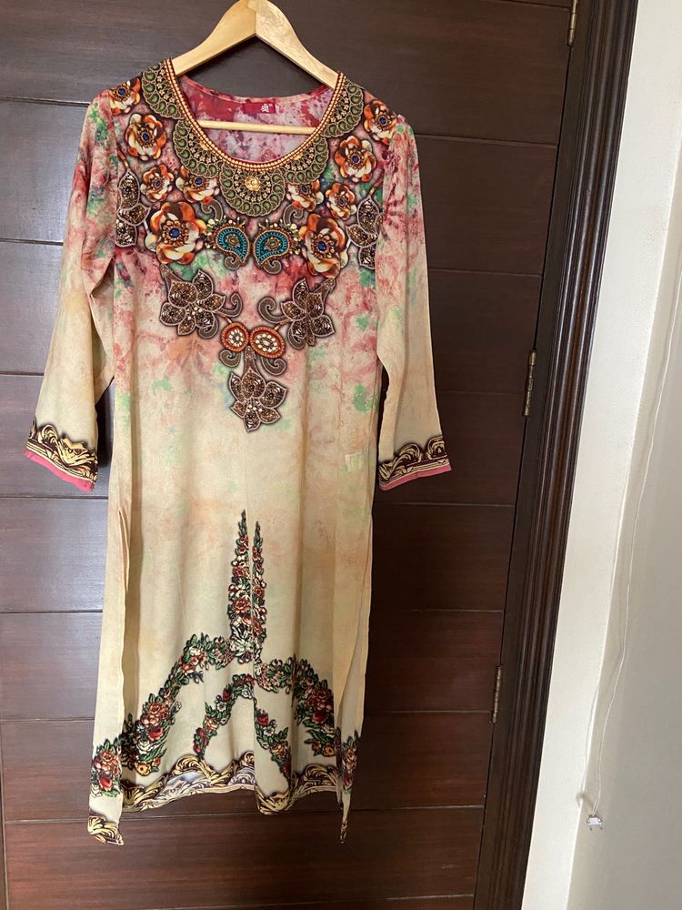Elegant Floral printed Kurta from (Shree) xl