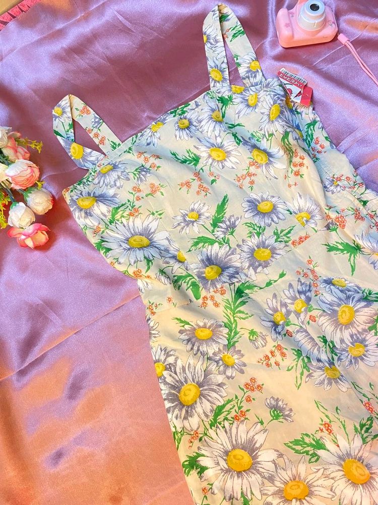 Cute Floral Playsuit