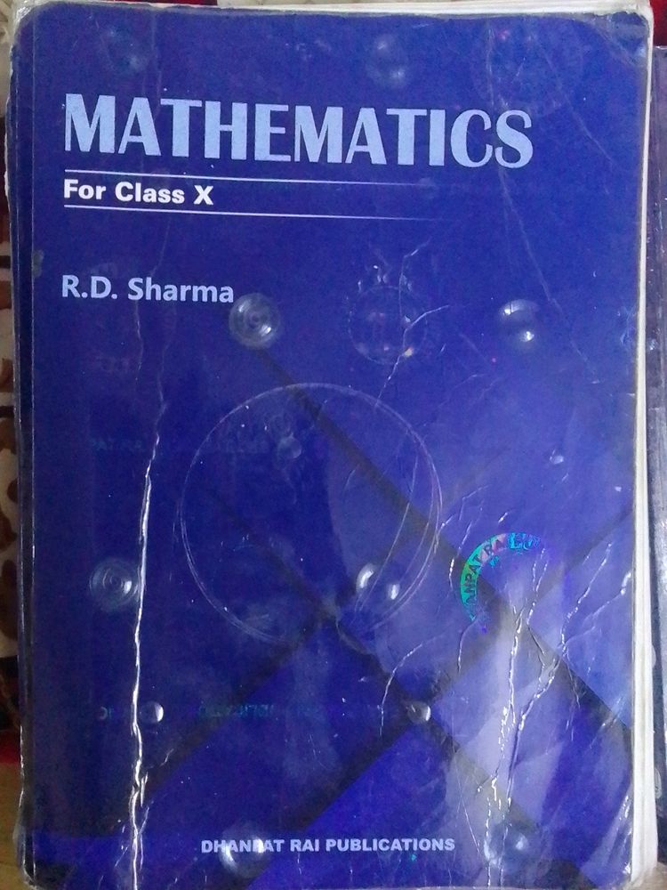 R.D Sharma Class 10th (X) With MCQ (Term 1 &amp; 2) 2022 Edition Maths Book Class Xth (10th)