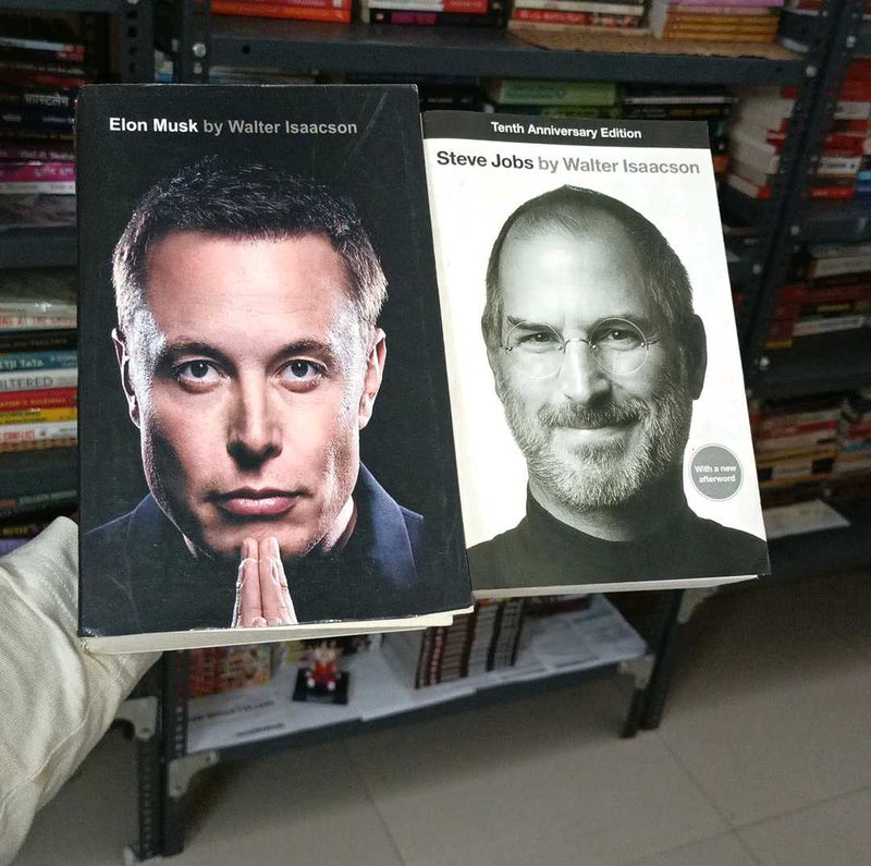 Elon Musk &amp; Steve Jobs Biography Set