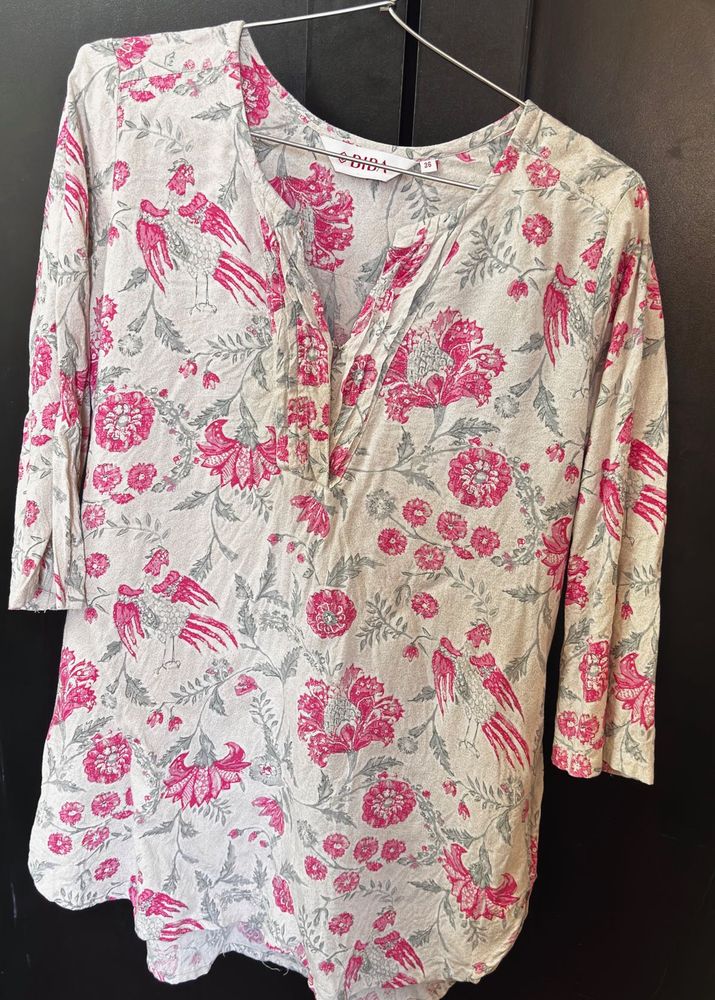 BIBA Floral Print Tunic