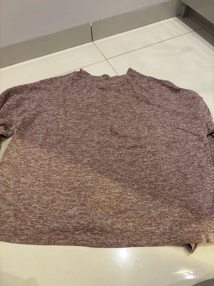Casual Brown Top