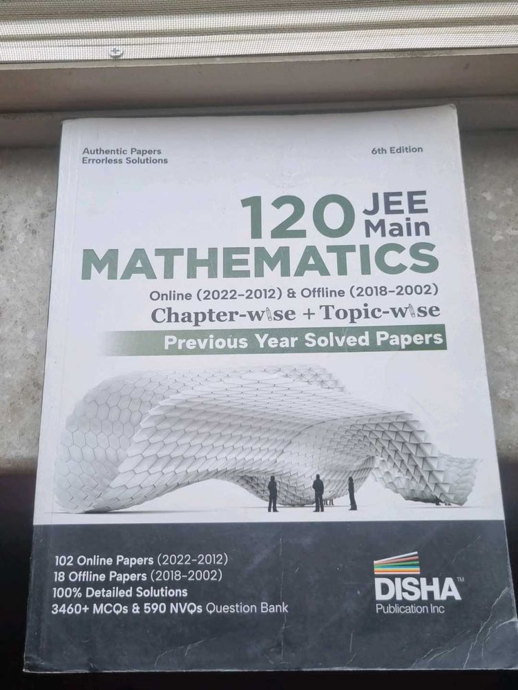 JEE Main Mathematics Solved Papers Disha