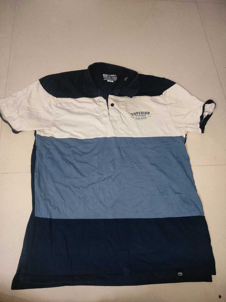 Color Block Polo Shirt(xl)