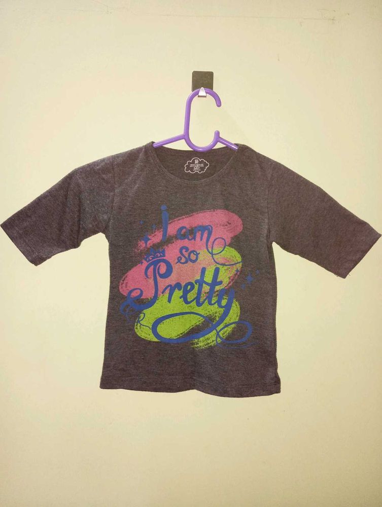 4 Girls T-shirt 5-6 Years