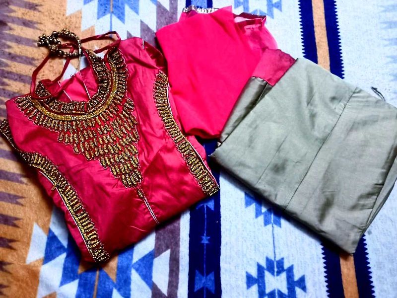 Ethnic Kurta With Skirt